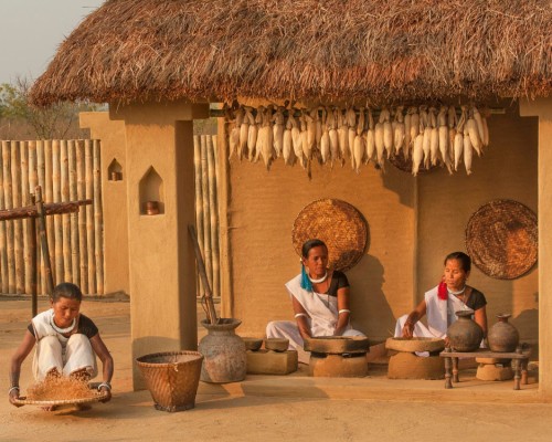 Tharu Village Gallery 